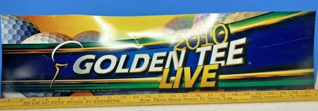 Incredible Technologies Golden Tee 2010 Live Marquee