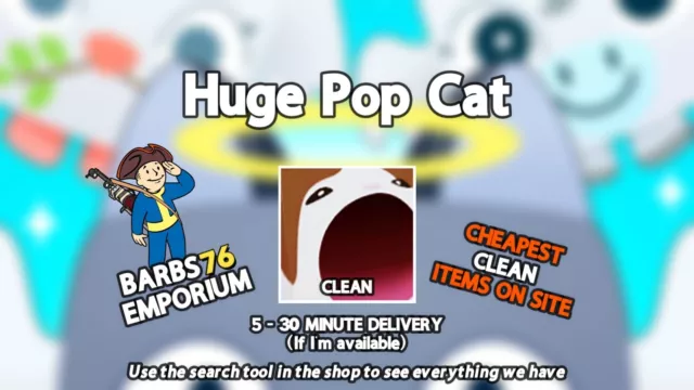 Pet Simulator X (PSX), Huge Pop Cat read Description