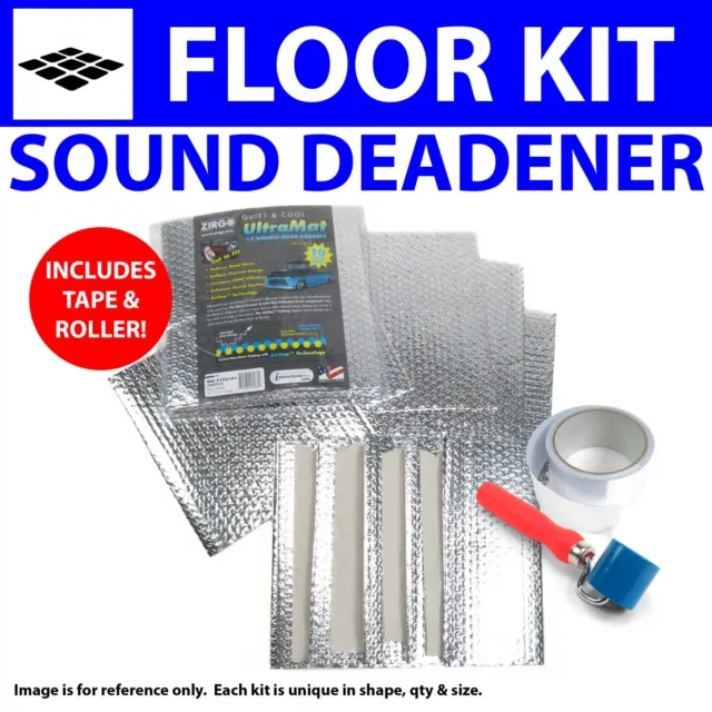 Heat & Sound Deadener Chrysler New Yorker 49 - 54 Floor + Tape, Roller 40689Cm2