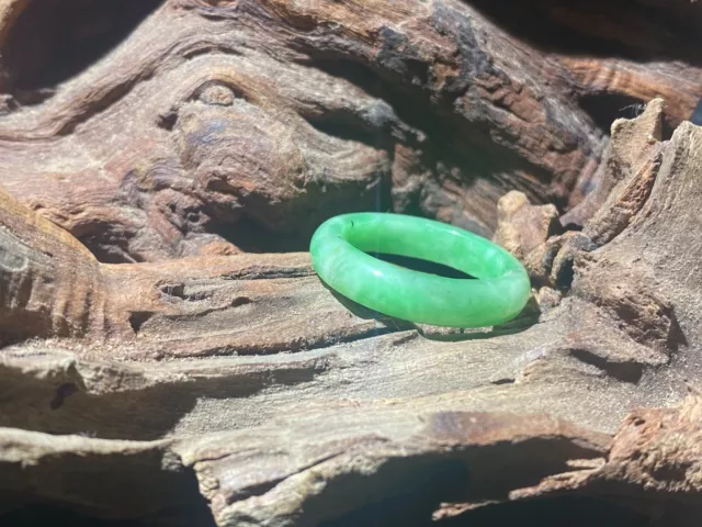 Chinese collect natural old jade Ring Amulet Jade thumb ring jewelry NO 44