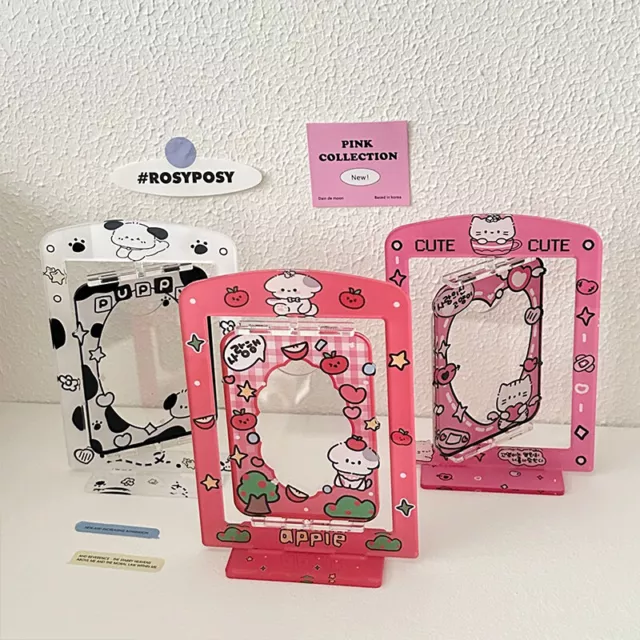 Présentoir Rotatif Pour Cartes K-Pop Idol 3" Photo Place Porte-Cartes De R