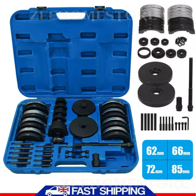 VW Wheel Bearing Tool GEN2 Master Kit Removes & Installs VAG 62 / 66 / 72 / 85mm