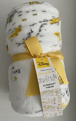 Coperta Pile Disney Winnie The Pooh Bambini 120 cm x 150 cm, Nuova con etichette, Bellissimo regalo