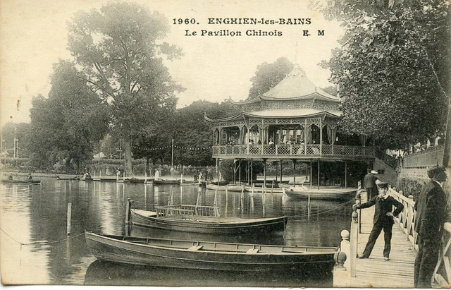 Carte Postale / Enghein Les Bains Le Pavillon Chinois