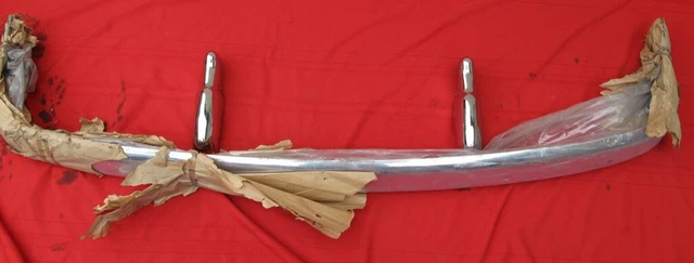 1950 1951 1952 Chevrolet Deluxe orig REAR Bumper Chrome w/Stop Guards VERY NICE 1950 1951 1952 Chevrolet Deluxe orig REAR Bumper Chrome w/Stop Guards VERY NICE