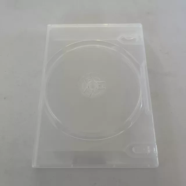 DVD Case 2 Disc Clear Brand New Replacement