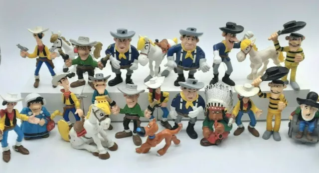 Lucky Luke - Figuren - Auswählen -Schleich & Plastoy, Bully ,Comansi  2 - 8 cm