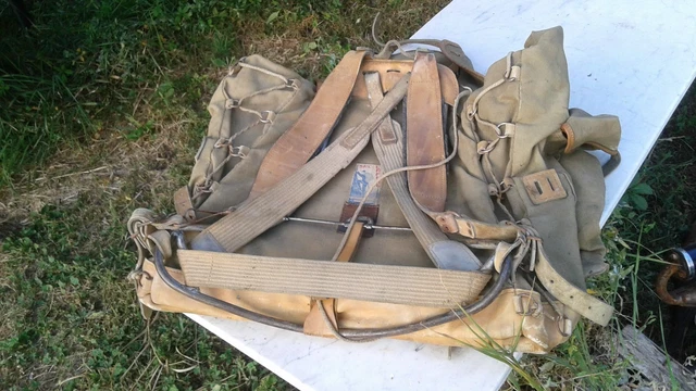 Sac à Dos Ancien Lafuma – Scoutisme, Montage, Armature – Bel état