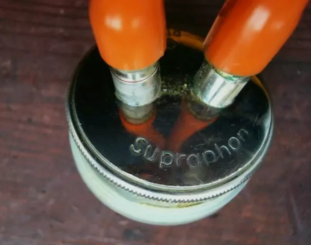 Bügel Stethoskop Supraphon DBGM mit original Karton ca. 1950-60 6