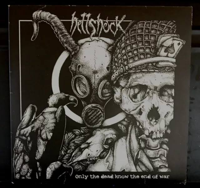 HELLSHOCK 'Only The Dead Know The End Of War' 12" Purple LP Agipunk Crust Punk