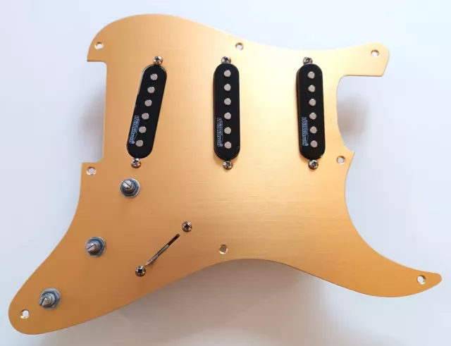 Stock B - Pickguard Alu Loaded STRATOCASTER - Wilkinson - Guitar STRAT