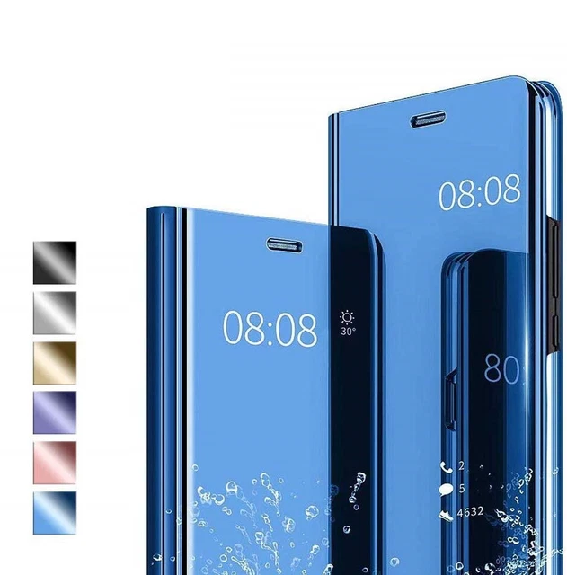 COVER FLIP PER XIAOMI REDMI NOTE 9S CUSTODIA LIBRO A SPECCHIO