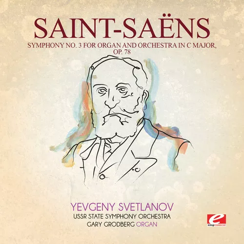 Saint-Saens - Symphony 3 in C Major 78 [New CD] Alliance MOD , Rmst