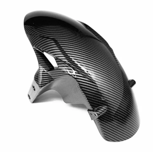 Carbon Fiber Front Tire Fender Guard Hugger Fairing For KAWASAKI ZX-6R 2019-2021