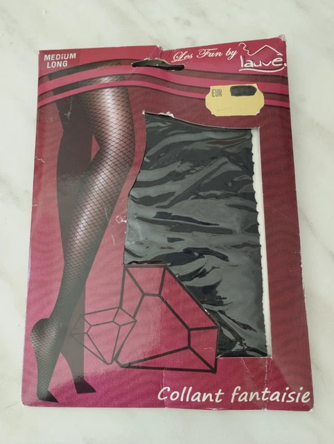 Collants Fantaisie Femme Voila - Modèle Tatou Strass - Taille M-3 - Couleur Noir