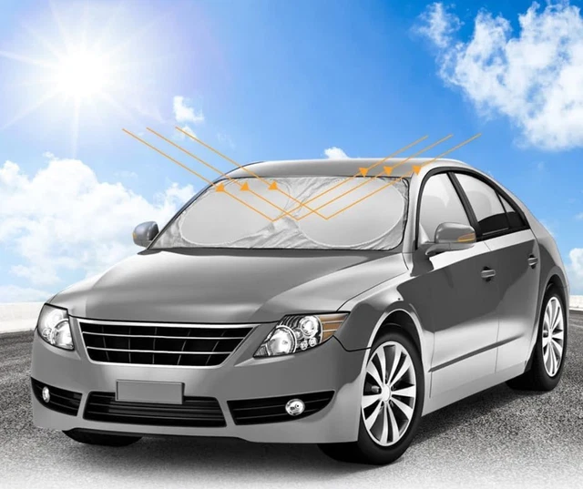 Parasole Per Finestrino Dell'auto, Parasole Per Piante Forestali Verdi, Simpatico Copri Parabrezza Per Gatti Anime, Accessori Per L'arredamento Del Veicolo, Regalo Carino Per Le Donne - Italia - Foto 10