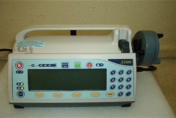 Medfusion 3500 Syringe Pump SW Version 5.0.0