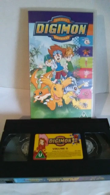 Digital Digimon Monsters Vol. 2 VHS Video Tape - 293/21