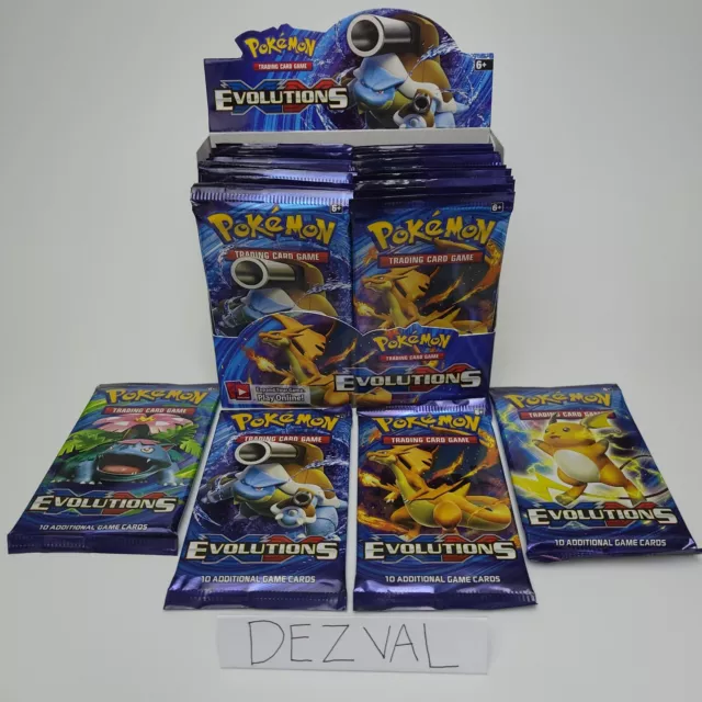 Pokemon XY Evolutions Single Booster Pack NEW Factory Sealed