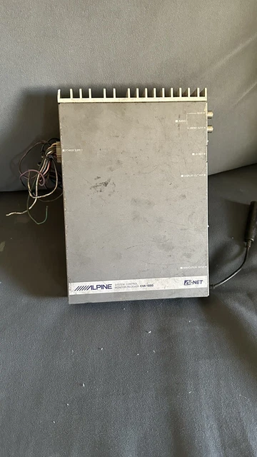 OLD SCHOOL ALPINE CVA-1000 System Control Monitor Receiver Ai-net Made ...