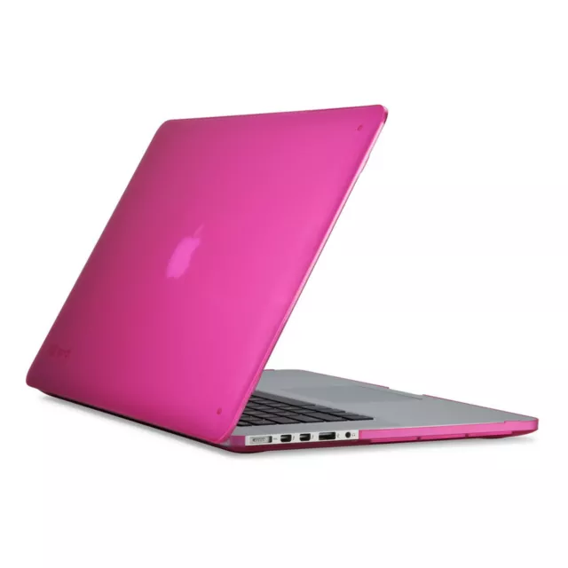 NEW SPECK SeeThru Pink Protective Hardshell Case For MacBook PRO 15" Retina