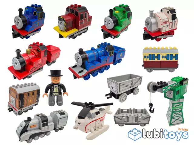 Lego® Duplo Eisenbahn Thomas u Freunde Lokomotive Waggon Schienen Zug - Auswahl