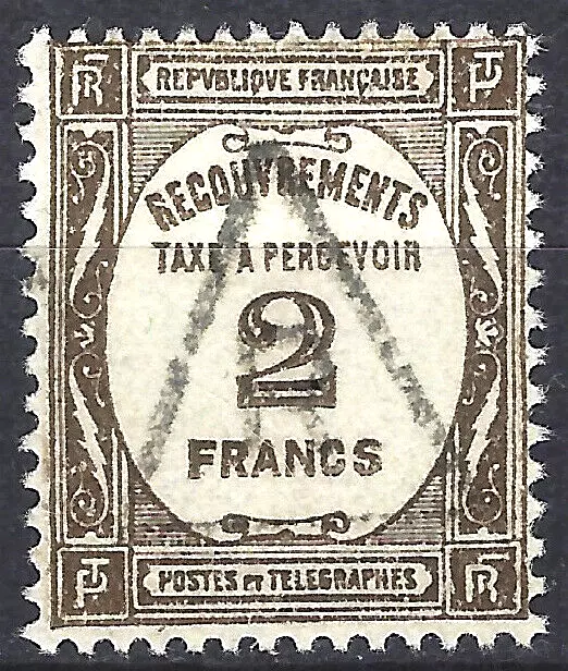 🧿 - France - Timbre-Taxe N° 62 - Oblitéré