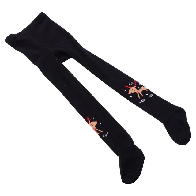 Calze da pavimento per bambini collant elasticizzati costume natalizio consegnate ghette