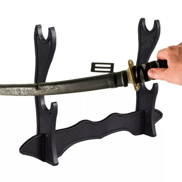 Sword Stand 2 Tier for Samurai Katana Display Table Stand Rack Holder