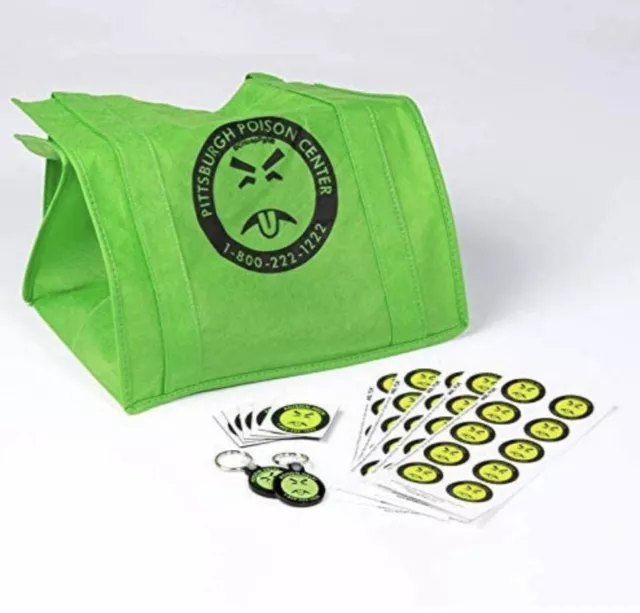 MR YUK HOME Kit Official Stickers Mister Yuck Magnets Keychain Tote Bag ...