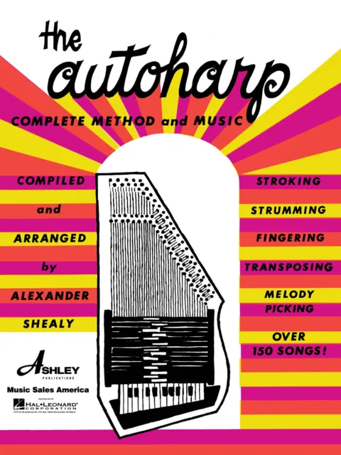 Autoharp Complete Method Learn How to Play Music Lessons 150 Songs Ashley Book