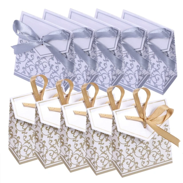 Lot De 30 Petites Boîtes Cadeaux - Mariage, Anniversaire, Baptême, Noël (13x7.4x6.5 Cm)