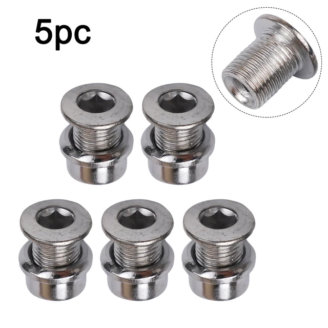 Boulons 8x15 Vélo Pliants Boulons De Manivelle Vélo 8x15 Mm - Vis Fixation Carrées Coniques Pédalier Alliage Métallique
