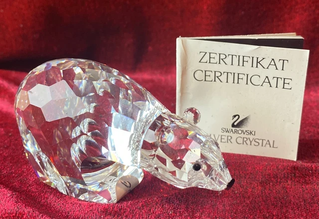 Swarovski Crystal Figurine Large Polar Bear Mib Coa 7649  Dhbm