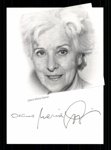 JOANA MARIA GORVIN Original Signed BC 72012 £3.32 PicClick UK