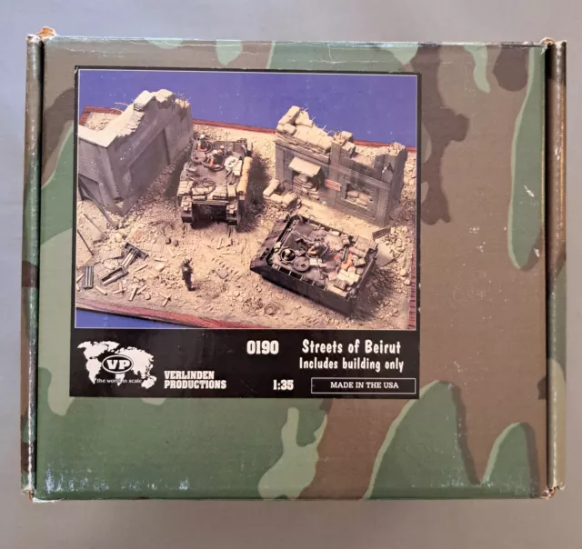 Verlinden 54mm diorama accessory set "Streets of Beirut"