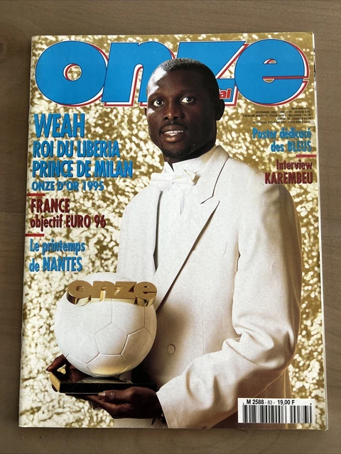 MAGAZINE ONZE MONDIAL WEAH GEORGE ONZE D’OR 1995 LIBÉRIA