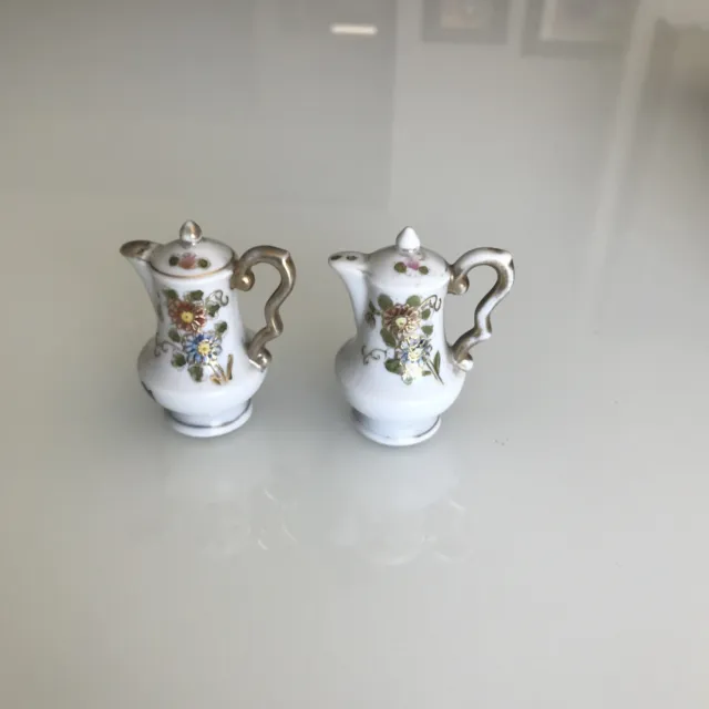 Teapot Salt And Pepper Shakers Made In Occupied Japan Vintage
