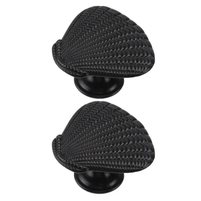 2 Pcs Drawer Hardware Handle Black Case Cabinet Door Knobs Cupboard