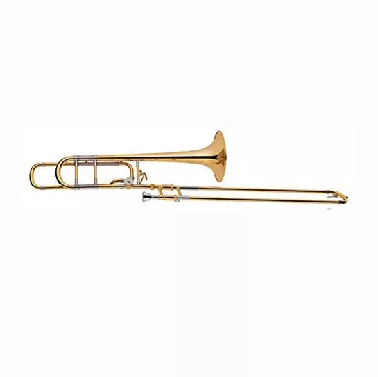 Funion Tenor B Flat F Trombone Bb/F Key Brass Instrument With Case