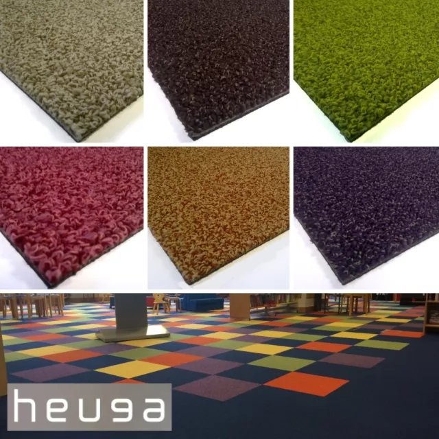 AZULEJOS ALFOMBRA HEUGA Sherbet Fizz sabores frescos colores vivos uso duro guardería