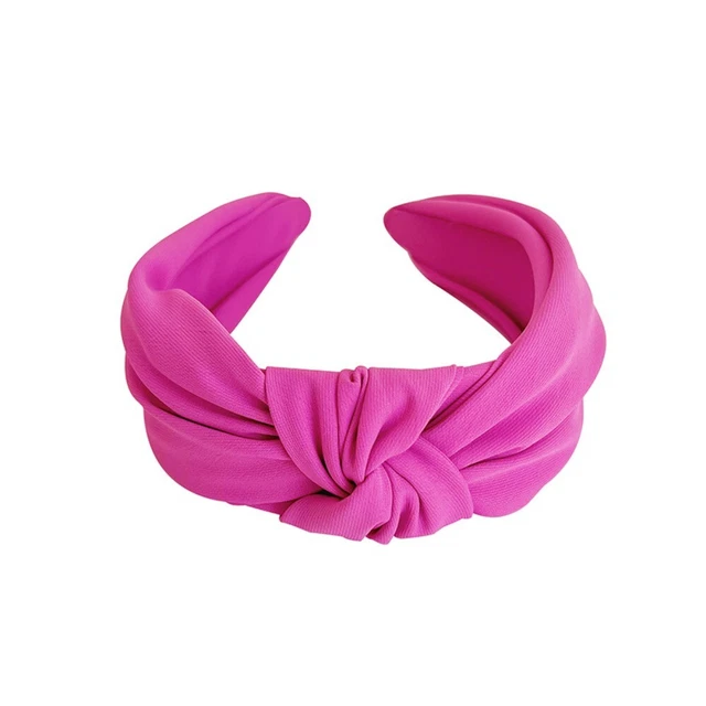 Accessori per capelli casual fascia per capelli donna copricapo cerchio capelli colore solido fascia per capelli