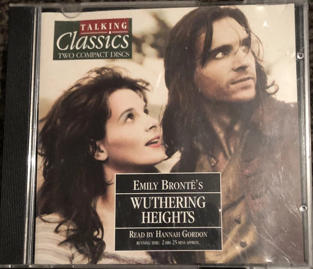 talking classics emily brontes wuthering heights 2 cd audio book