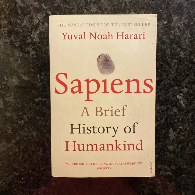 SAPIENS: A BRIEF History of Humankind by Yuval Noah Harari (Paperback ...