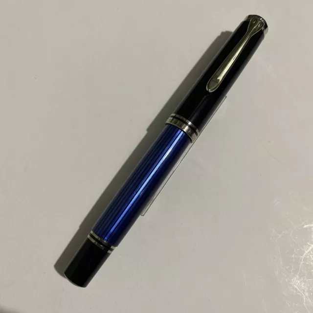 Pluma estilografica Pelika 800 Platino Nib 18k F