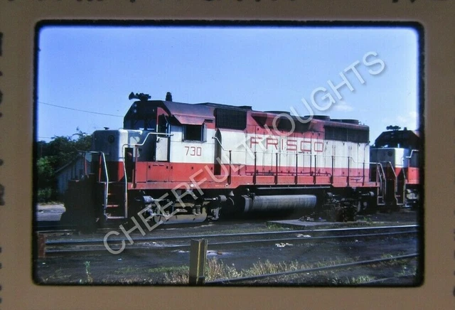 Original '72 Kodachrome Slide SLSF Frisco 730 GP35 Birmingham, AL       31W38