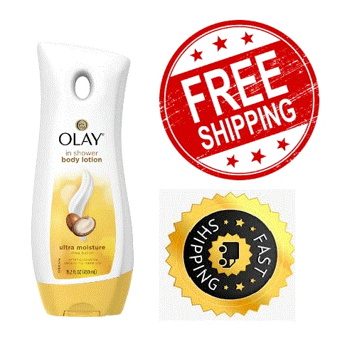 OLAY ULTRA MOISTURE Shea Butter InShower Body Lotion, 15.2 fl oz 9.99