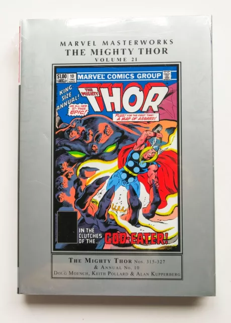 The Mighty Thor Vol. 21 Hardcover Marvel Masterworks Graphic Novel Comic Book