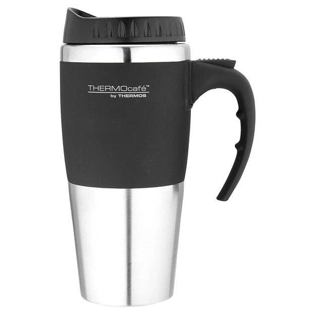 THERMOS Stainless Travel Mug with Handle 450ml AUTHENTIC