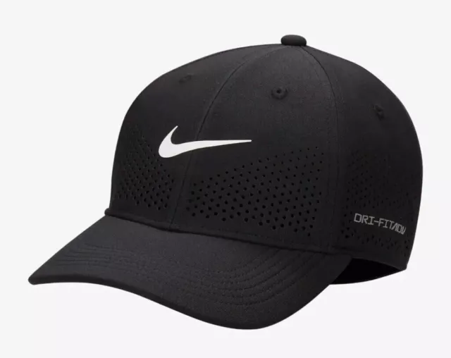 Nike Dri-Fit ADV Club Structured Swoosh Cap Hat Unisex SZ M/L Adult FB5636-010